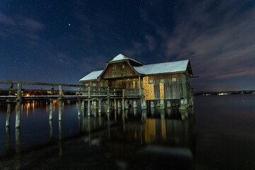 Fototapeta premium Bootshaus
