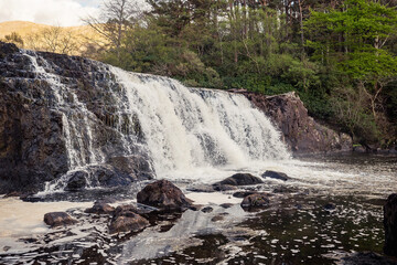 Aasleagh waterfall in Ireland