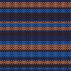 Modern horizontal stripes knit texture geometric