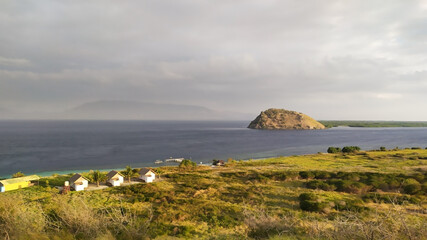 view of the coast of the sea