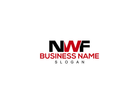 Letter NWF Logo Icon Vector Image Design For Company or Business