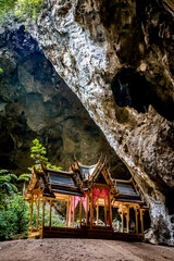 Phraya Nakhon Cave, Khua Kharuehat pavillion temple in Khao Sam Roi Yot National Park in Prachuap Khiri Khan, Thailand