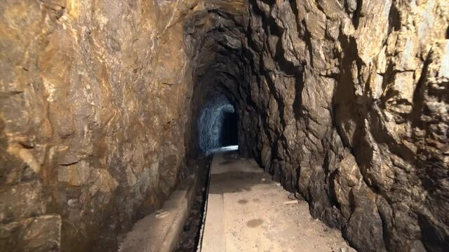 Moving through the dark abandoned catacombs, the World War II aftermath
