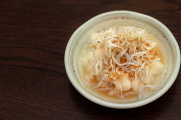大根おろしとちりめんじゃこ
