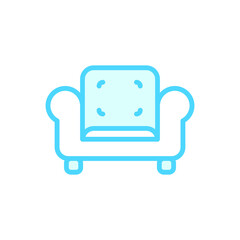 Illustration Vector Graphic of Sofa icon