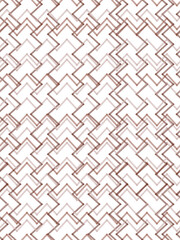 seamless of brown zigzag pattern on white background. garment concept on vector illustration image.
