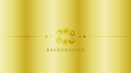 abstract background with luxurious golden color gradient