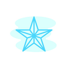 Obraz premium Illustration Vector Graphic of Star icon