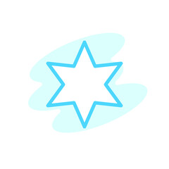 Obraz premium Illustration Vector Graphic of Star icon