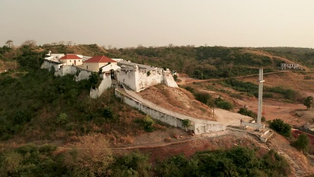 traveling front, Muxima, place of religious worship, Angola, Africa, 1
