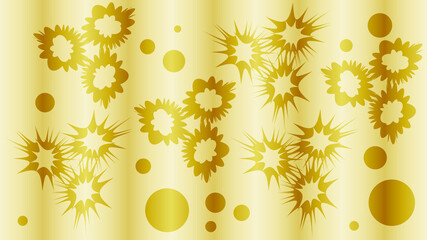 abstract background with luxurious golden color gradient