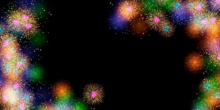 Fireworks In The Sky image