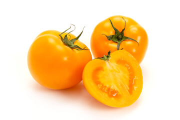 オレンジ色のマンゴートマト