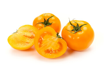 オレンジ色のマンゴートマト