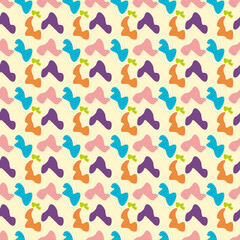 Multicolored abstraction