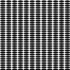 seamless pattern black geometric on white background, simple style vector