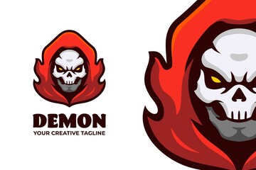 Red Cloak Demon Mobile Game Logo