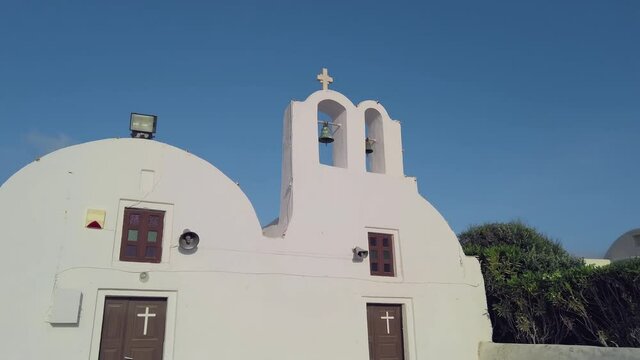 Petite Chapelle near St George Church in Santorini, Greece
