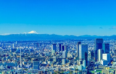 東京と富士山　2020