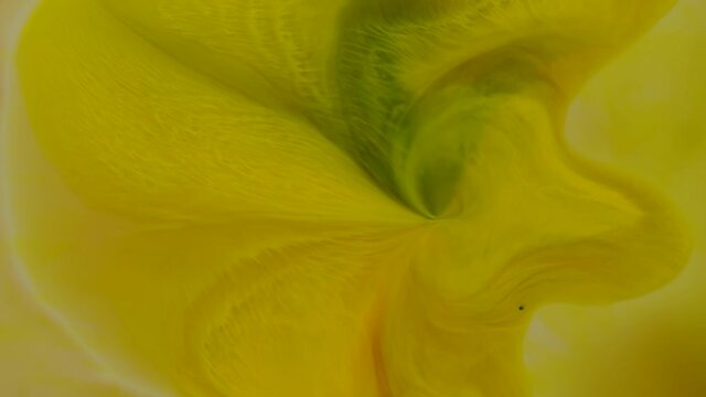  Yellow's going down, swirling down, going down with gentle grace and soft beauty -  an all natural AbstractVideoClip 