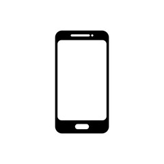 phone flat icon vector illustration