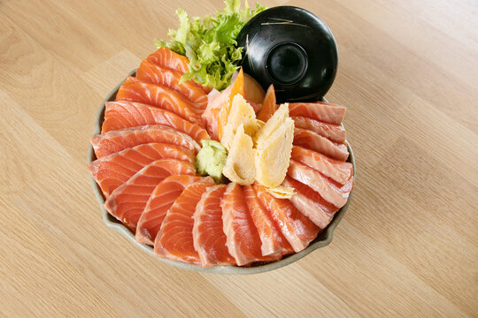 Salmon Sashimi