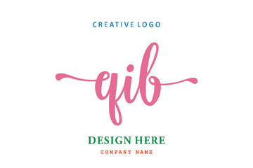 QIB lettering logo is simple, easy to understand and authoritative