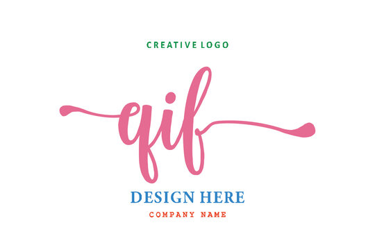 QIF lettering logo is simple, easy to understand and authoritative