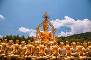 Phuttha Utthayan Makha Bucha Anusorn, Buddhism Memorial Park in Nakhon Nayok, Thailand