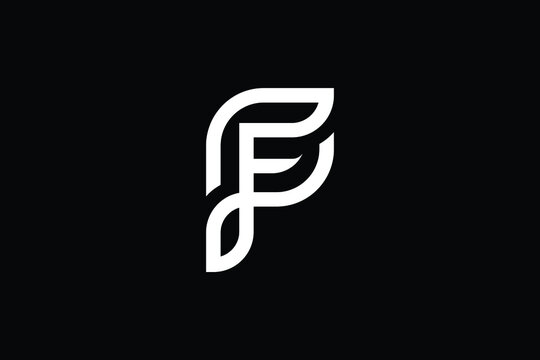 PF Monogram Logo Design V6 Graphic by Greenlines Studios · Creative Fabrica