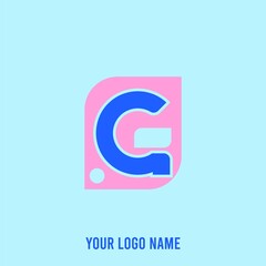re-editable geometric abstract logo with various colors.