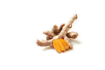 Turmeric, a medicinal plant used to make medicine and cook food.