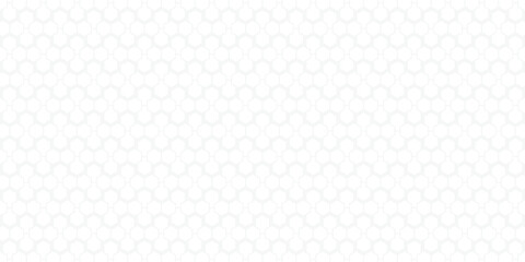 Abstract Hexagon pattern white background. Modern Vector texture illustration.