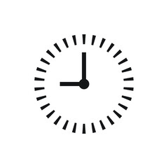 Passage of time icon design isolated on white background