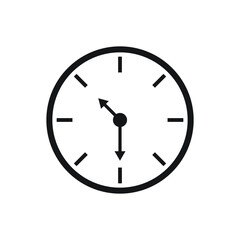 Passage of time icon design isolated on white background