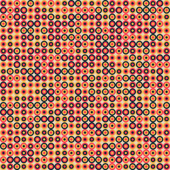 Abstract Geometric Pattern generative computational art illustration