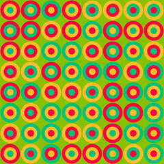 Fototapeta premium Abstract Geometric Pattern generative computational art illustration