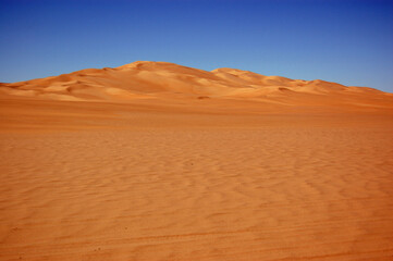 Fototapeta na wymiar Ubari Sand Sea, Sahara Desert, Libya