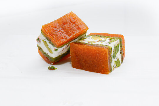 apricot covered Nougat and Malban Arabian and Lebanese Sweets