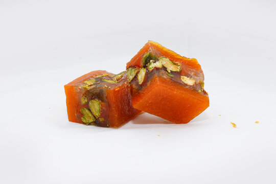 apricot covered Nougat and Malban Arabian and Lebanese Sweets