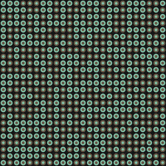 Abstract Geometric Pattern generative computational art illustration