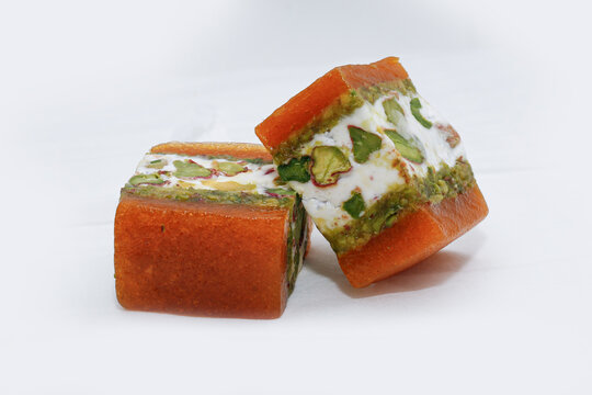apricot covered Nougat and Malban Arabian and Lebanese Sweets