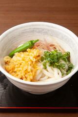 冷やしたぬきうどん