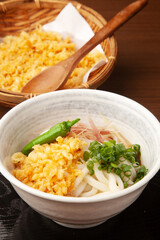 冷やしたぬきうどん