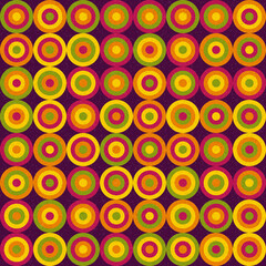 Abstract Geometric Pattern generative computational art illustration