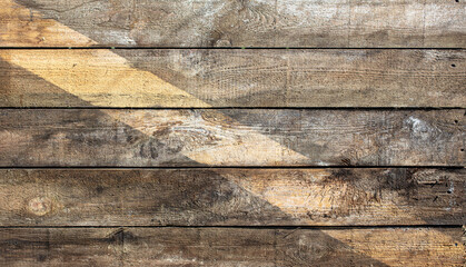 Naklejka premium Wooden boards as an abstract