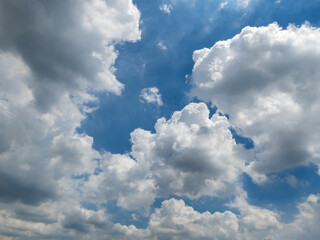 blue sky with clouds in summer © ACLJ