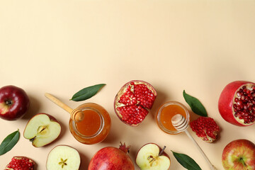 Concept of Jewish New Year Rosh Hashanah