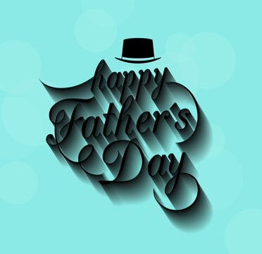 Happy Father's Day illustration image design theme