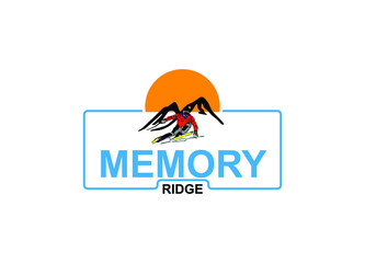 Memory Ridge Logo or Icon Design Vector Image Template.jpg